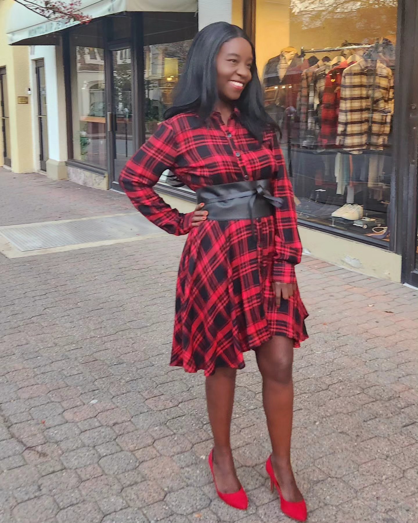 Unleash Your Inner Fashionista with a Plaid Shirt Dress