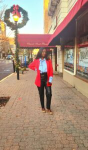 How to Style Women’s Red Blazer