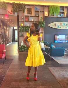 A Yellow Sundress for Florida’s Sunny Vibes