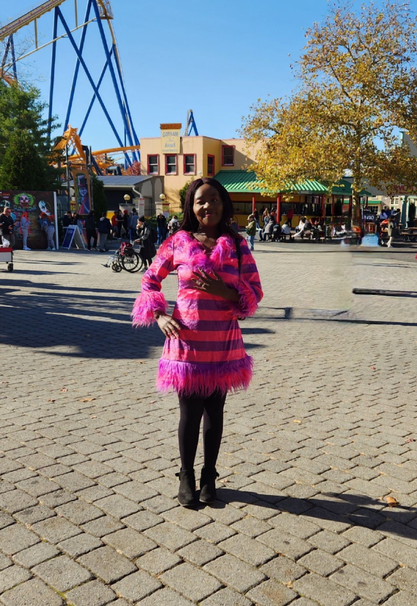 striped cat costume - thecheeryfashionista