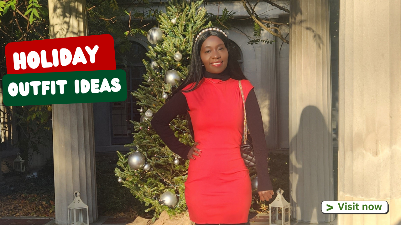 Christmas holiday party outfit ideas for ladies