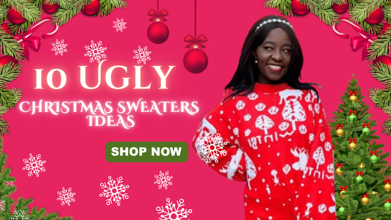 ugly Christmas sweater ideas