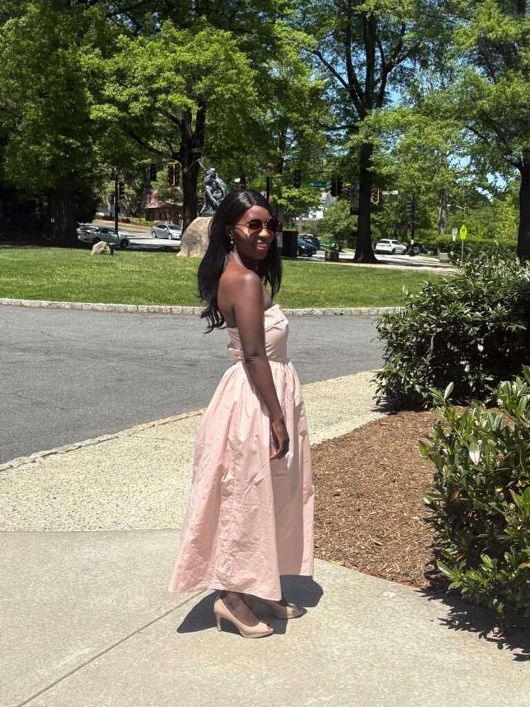 life is better in a pink dress