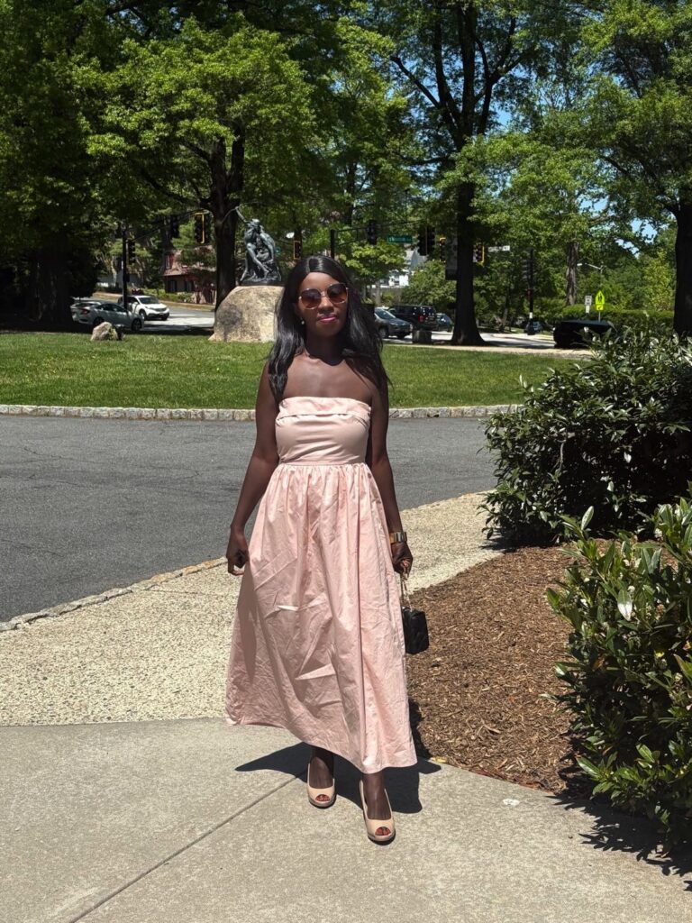 life is better in a pink dress
