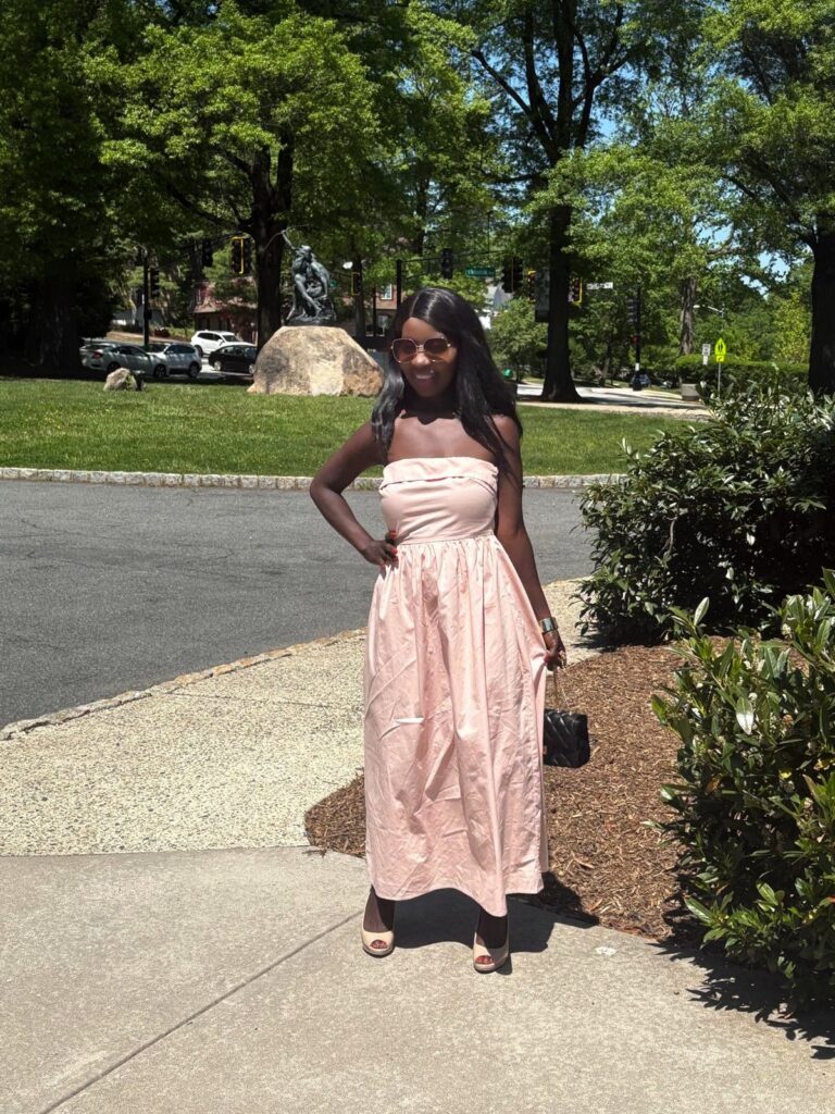life is better in a pink dress