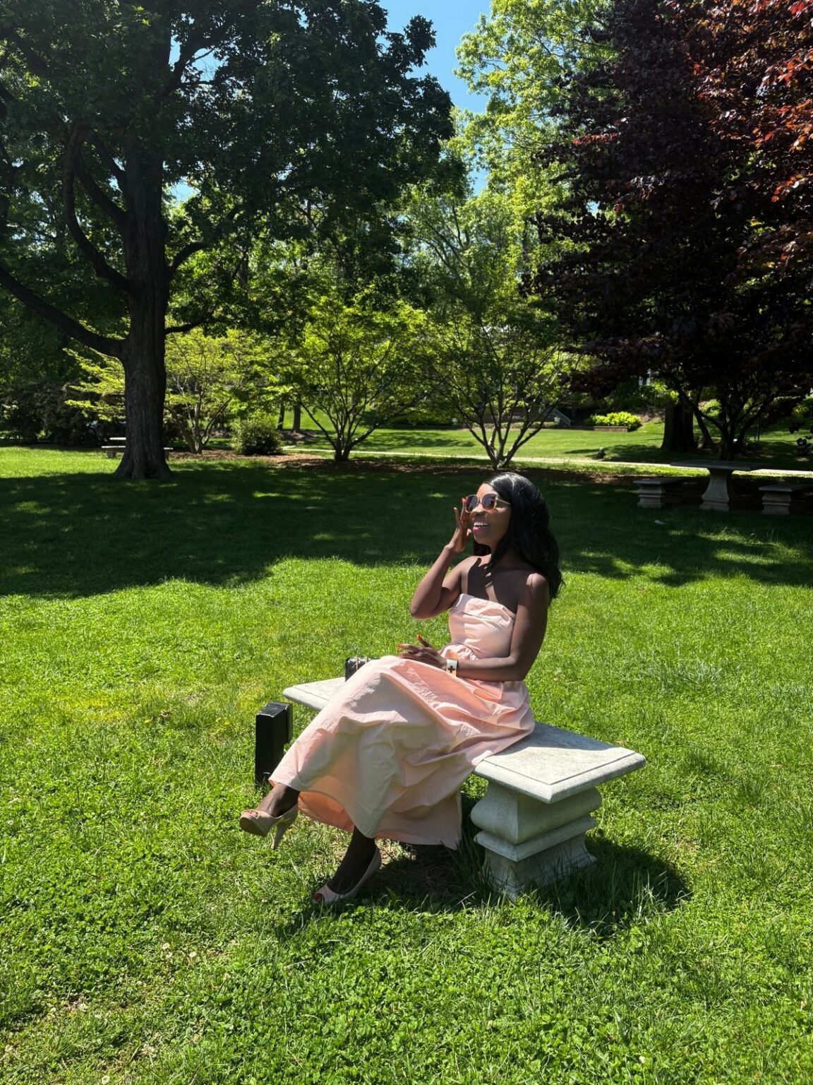 life is better in a pink dress