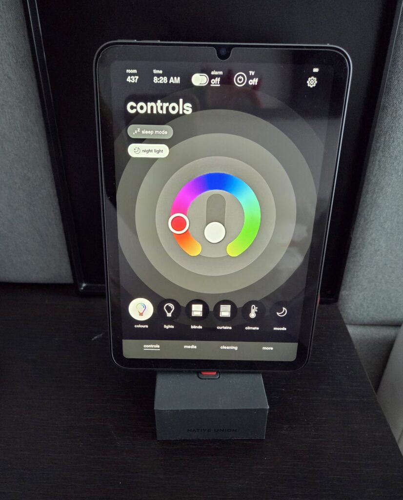 CitizenM hotels have iPads control the entire experience.